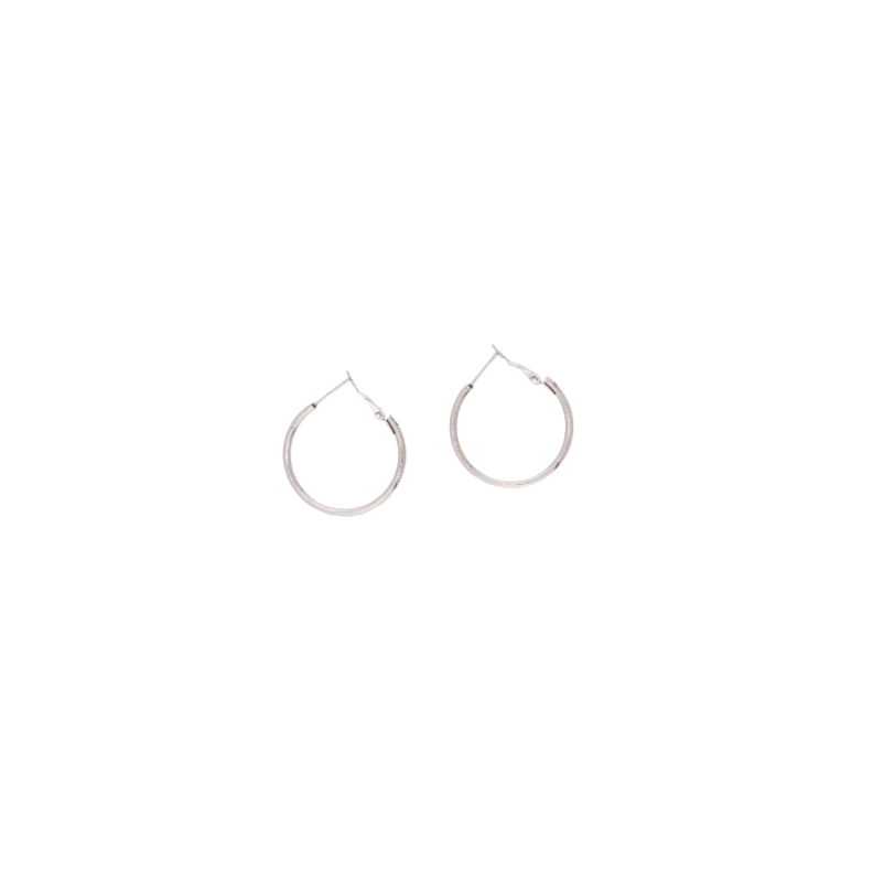 Small Hoops - Silver